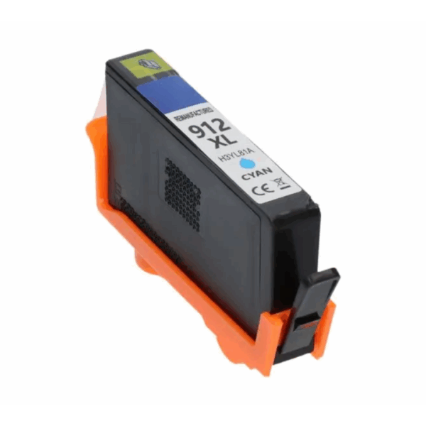 Huismerk HP 912XL (3YL81AE) Inktcartridge Cyaan Hoge capaciteit