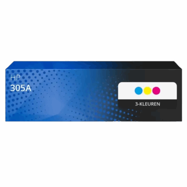 Huismerk HP 305A (CF370AM) Toner 3-kleuren Multipack