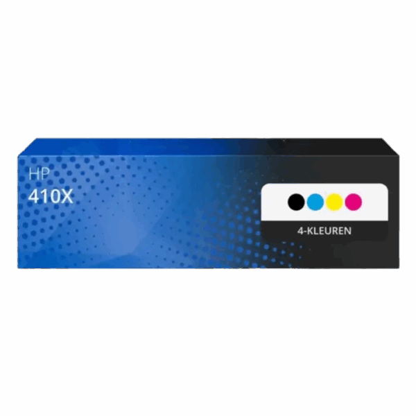 Huismerk HP 410X (CF410X) Toner 4-kleuren Multipack Hoge capaciteit
