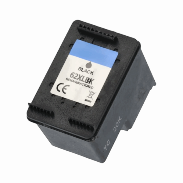 Huismerk HP 62XL (C2P05AE) Inktcartridge Zwart Hoge capaciteit