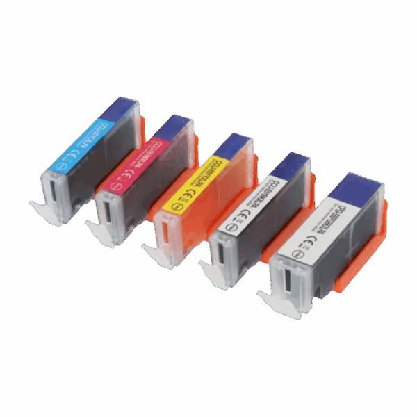 Huismerk Canon PGI-550PGBK / CLI-551BK XL Inktcartridge 5-kleuren Multipack Hoge capaciteit