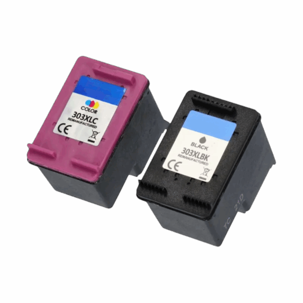 Huismerk HP 303XL (3YN10AE) Inktcartridge Zwart + 3 kleuren Multipack Hoge capaciteit