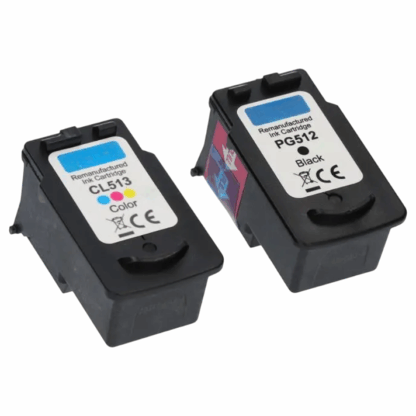 Huismerk Canon PG-512 / CL-513 Inktcartridge Zwart + 3 kleuren Multipack Hoge capaciteit