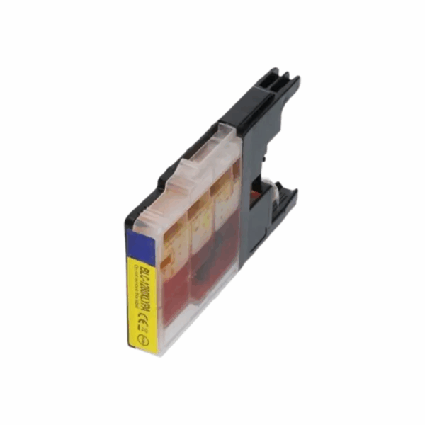 Huismerk Brother LC-1280XLY Inktcartridge Geel Hoge capaciteit