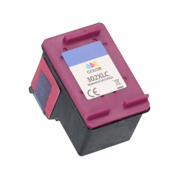 Huismerk HP 302XL (F6U67AE) Inktcartridge 3-kleuren Hoge capaciteit