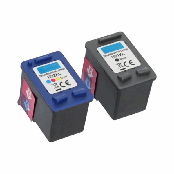 Huismerk HP 21 (SD367AE) Inktcartridge Zwart + 3 kleuren Multipack