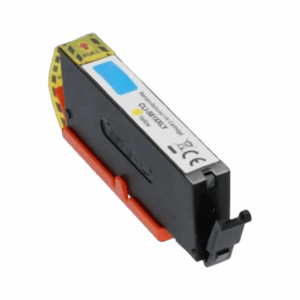 Huismerk Canon CLI-581XXL Y Inktcartridge Geel Extra hoge capaciteit