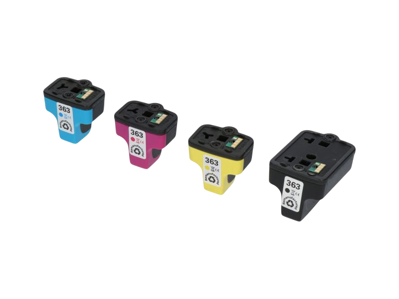 Huismerk HP 363 (C8721EE) Inktcartridge 4-kleuren Multipack (5)