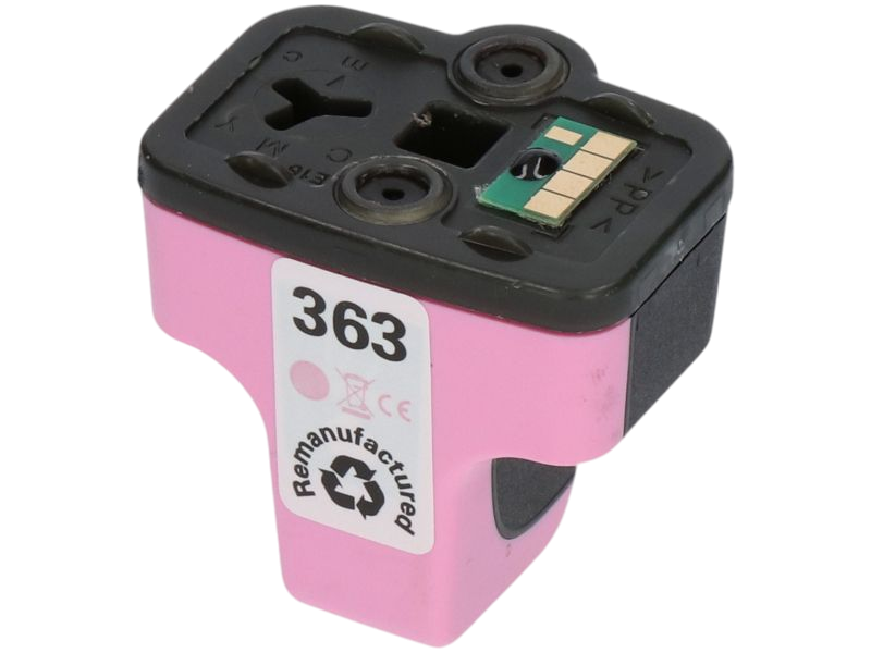 Huismerk HP 363 (C8775EE) Inktcartridge Licht-magenta (5)