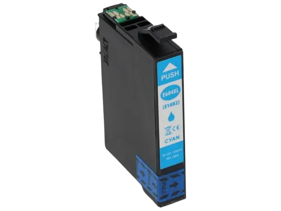 Huismerk Epson 604XL (C13T10H24010) Inktcartridge Cyaan Hoge capaciteit