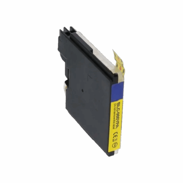 Huismerk Brother LC-980Y Inktcartridge Geel